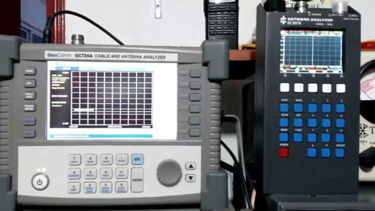 JDSU GenComm GC724A Cable and Antenna Analyzer AKA Protek A434 Potek RF MASTER 4GHZ