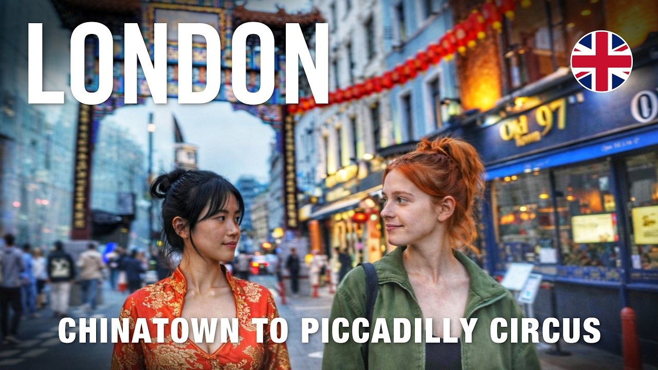 London’s Living Heart: Chinatown to Piccadilly at Dusk