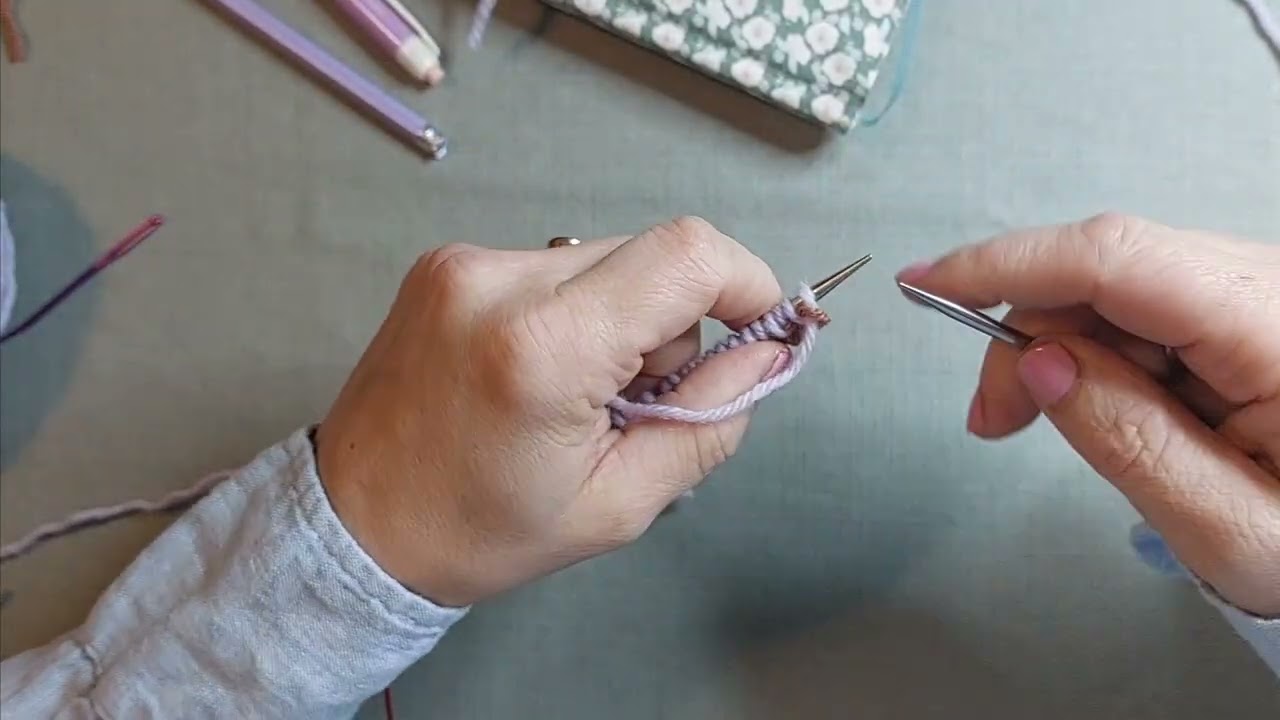 WORKSHOP italienischer Maschenanschlag mit Hilfsfaden