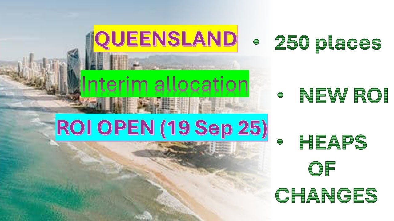 QUEENSLAND IS OPEN FOR ROI
