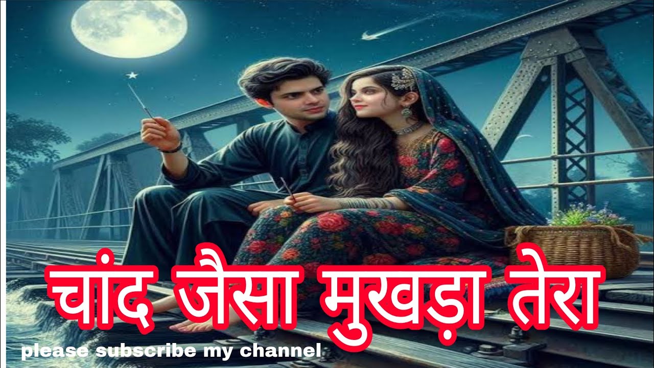 Chand jaisa mukhada tera kajal jaisa ankh new hindi ai romantic song