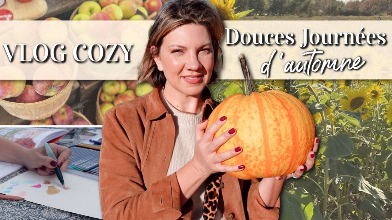 Vlog d’automne cozy 🍁 | Citrouilles, aquarelle & petits moments pour ralentir