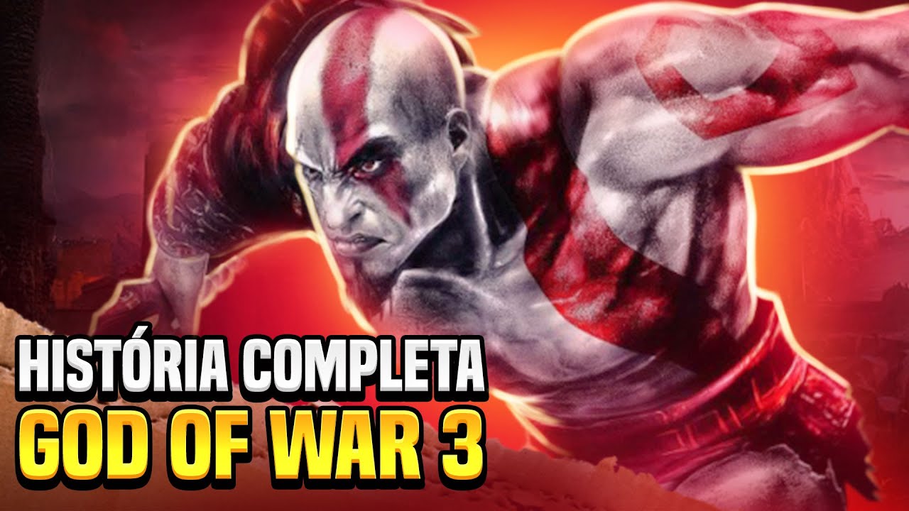 HISTÓRIA COMPLETA DE GOD OF WAR 3