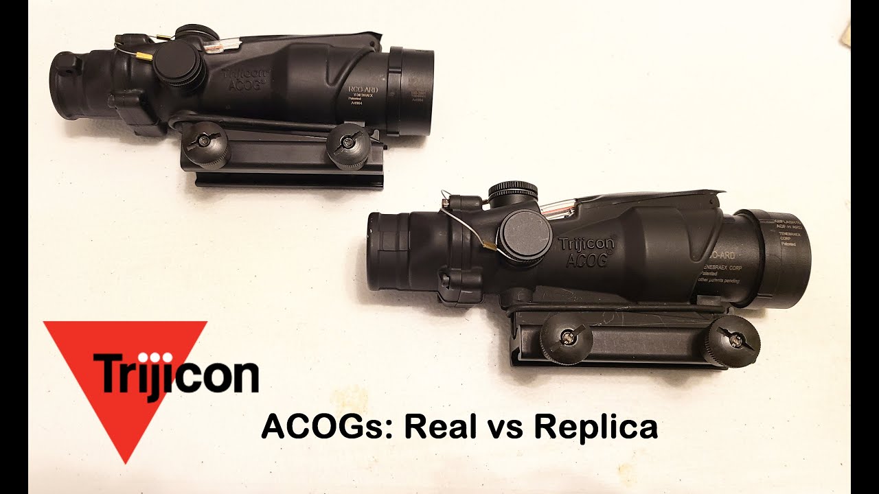 ACOG: Real vs Replica