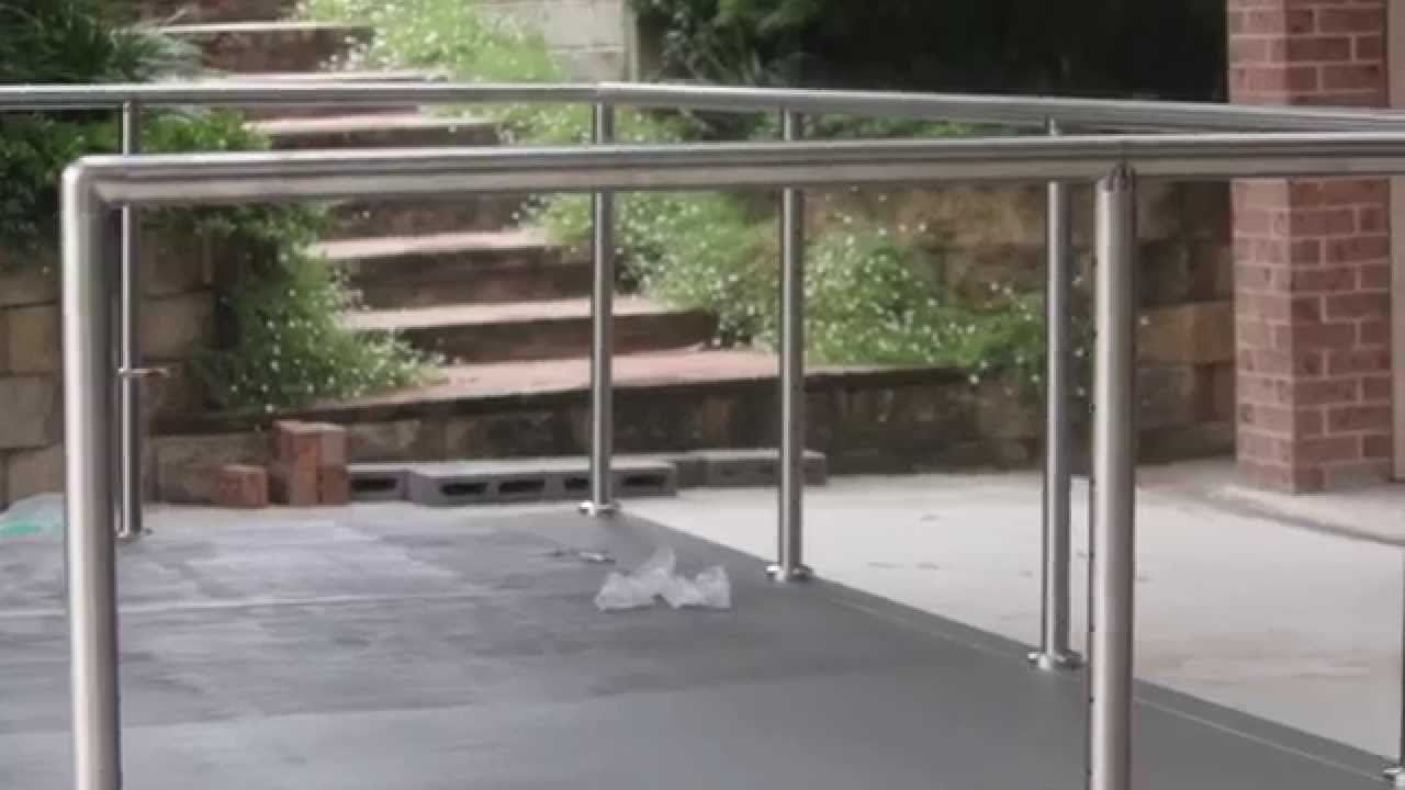 How to Install DIY Stainless Steel Posts and Handrails