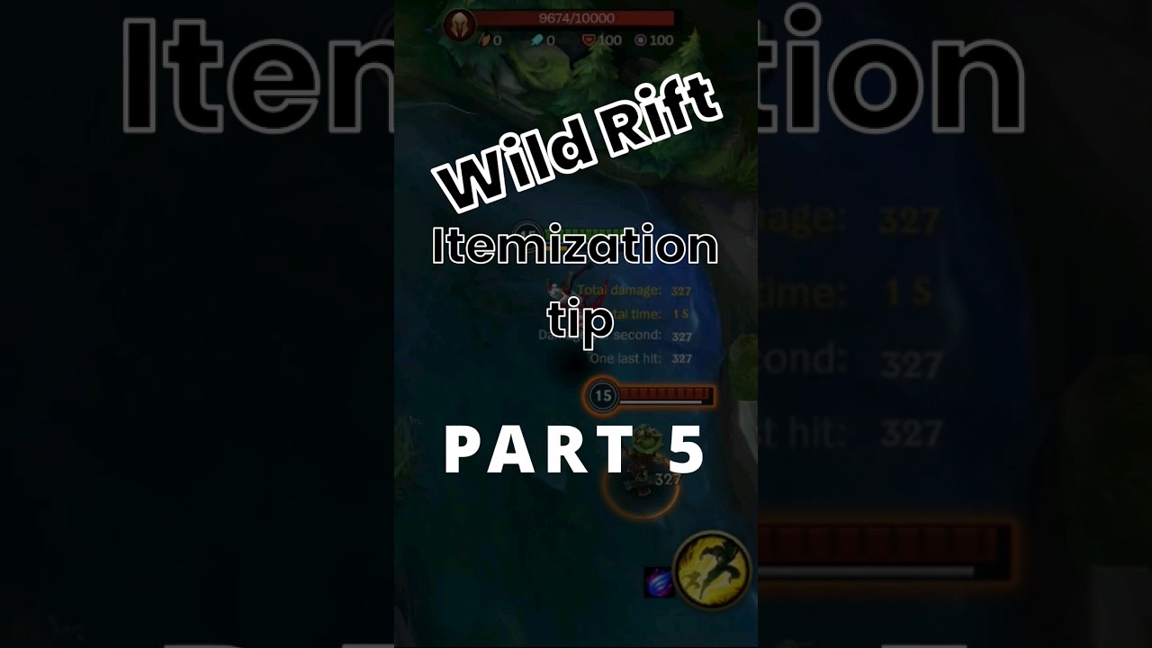 Wild Rift Itemization tip PT.5: Stone Plate Enchant #MVPwr #MVPtips