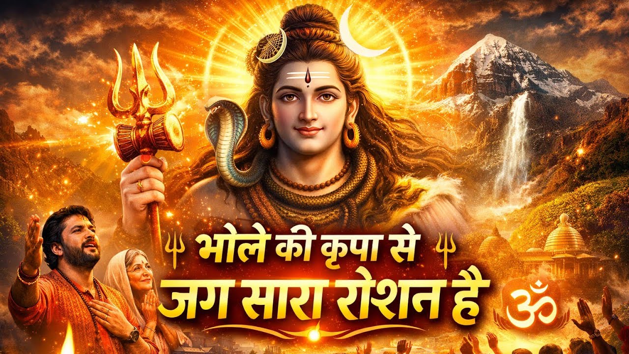🌟 Bhole Ki Kripa Se Jag Sara Roshan Hai | Latest Shiv Bhakti Song 2026 | Har Har Mahadev 🕉️🔥