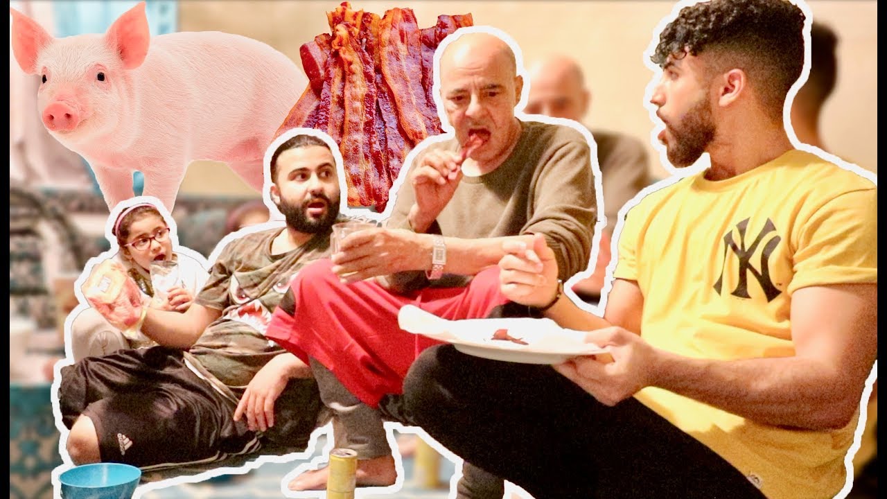 Muslim Dad Eats Bacon For Iftar Prank!!