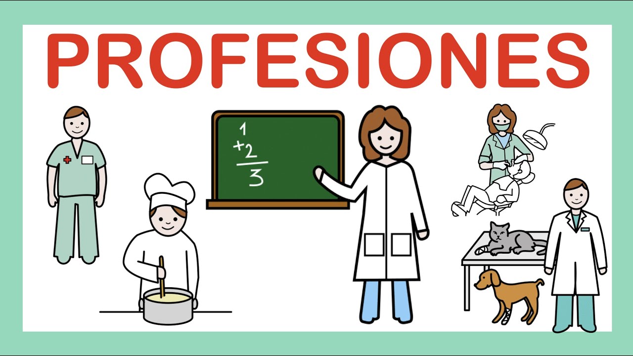 PROFESIONES 👨‍🏫 Vocabulario 👮‍♀️ARASAAC