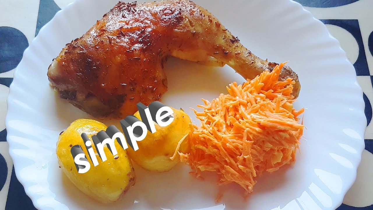 Вареные куриные четвертины - русские субтитры