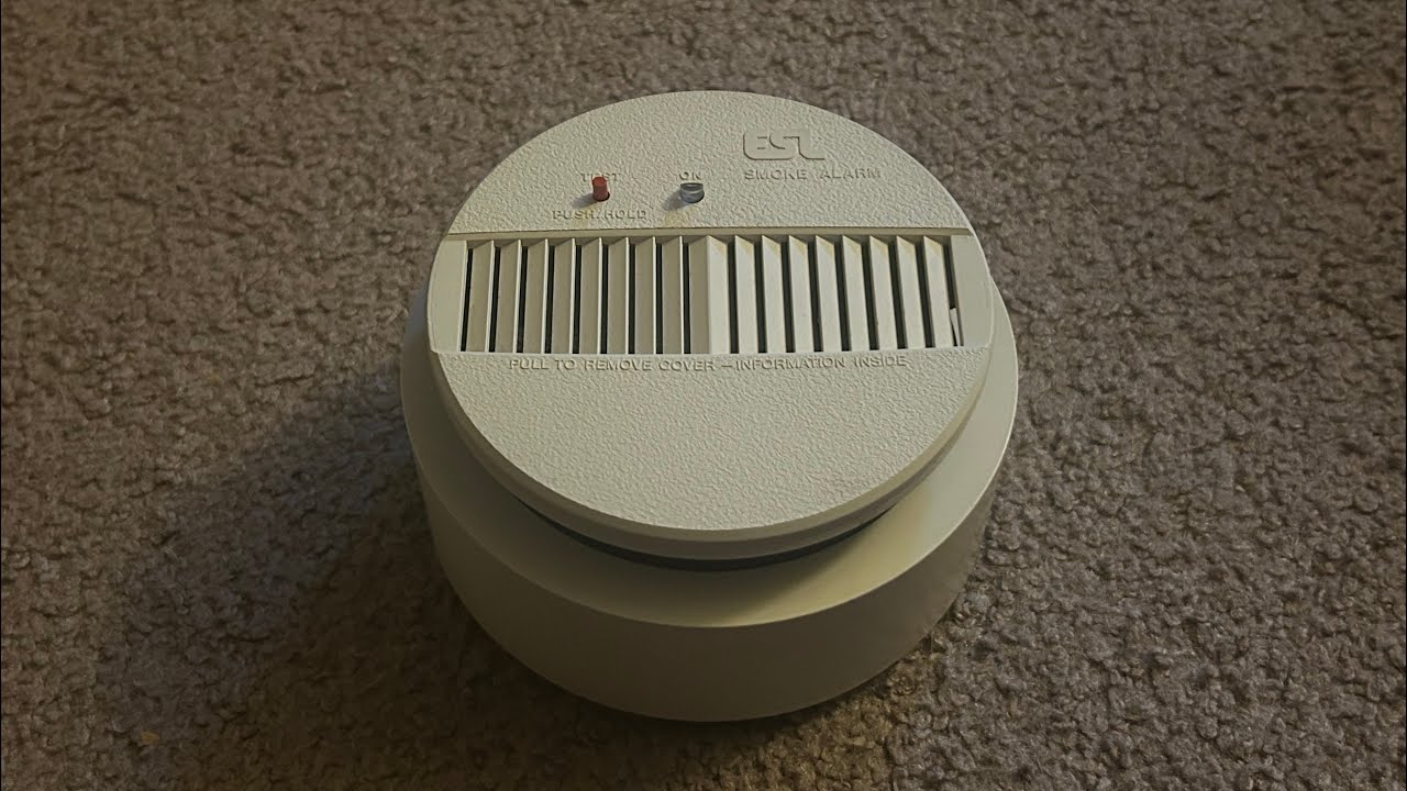 1978 ESL 906-2 Vintage Smoke Alarm Unboxing (no test)