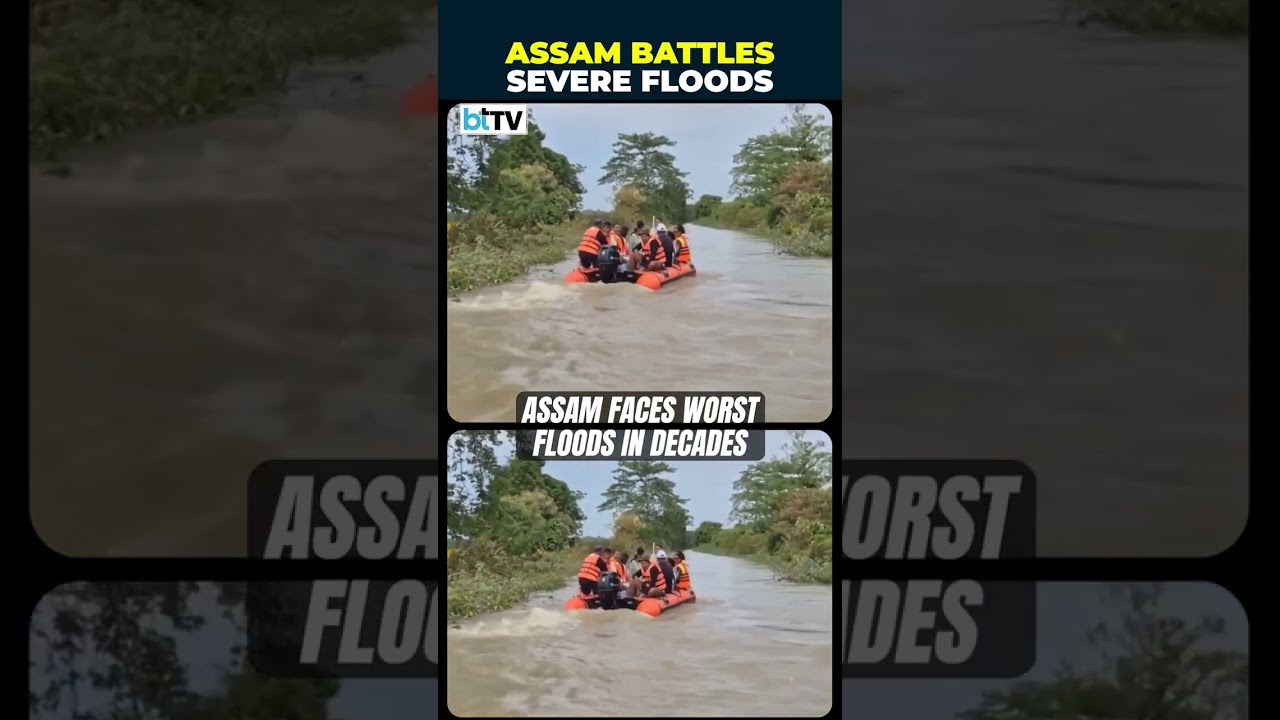 Assam Floods: Submerged Villages Face Worst Deluge In Decades As Lakhs Struggle