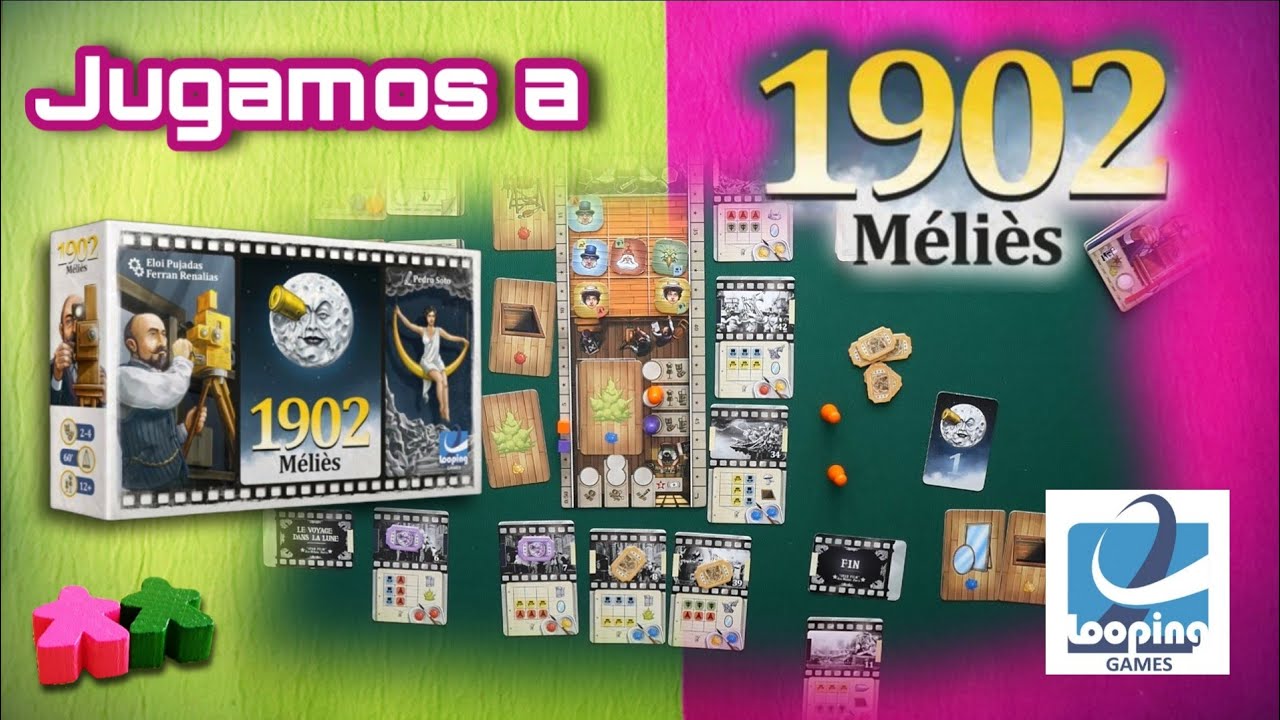 1902 Méliès. Partida a 2 jugadoras creando la 1ª película de ciencia ficción 🎬📽