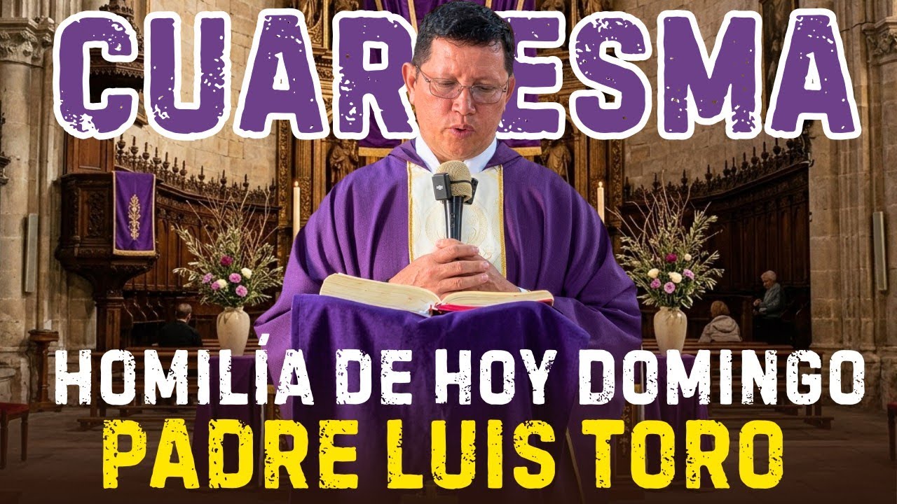 Tanto amó DIOS al MUNDO que le entregó a su único HIJO 🙏 HOMILIA DE HOY DOMINGO PADRE LUIS TORO 