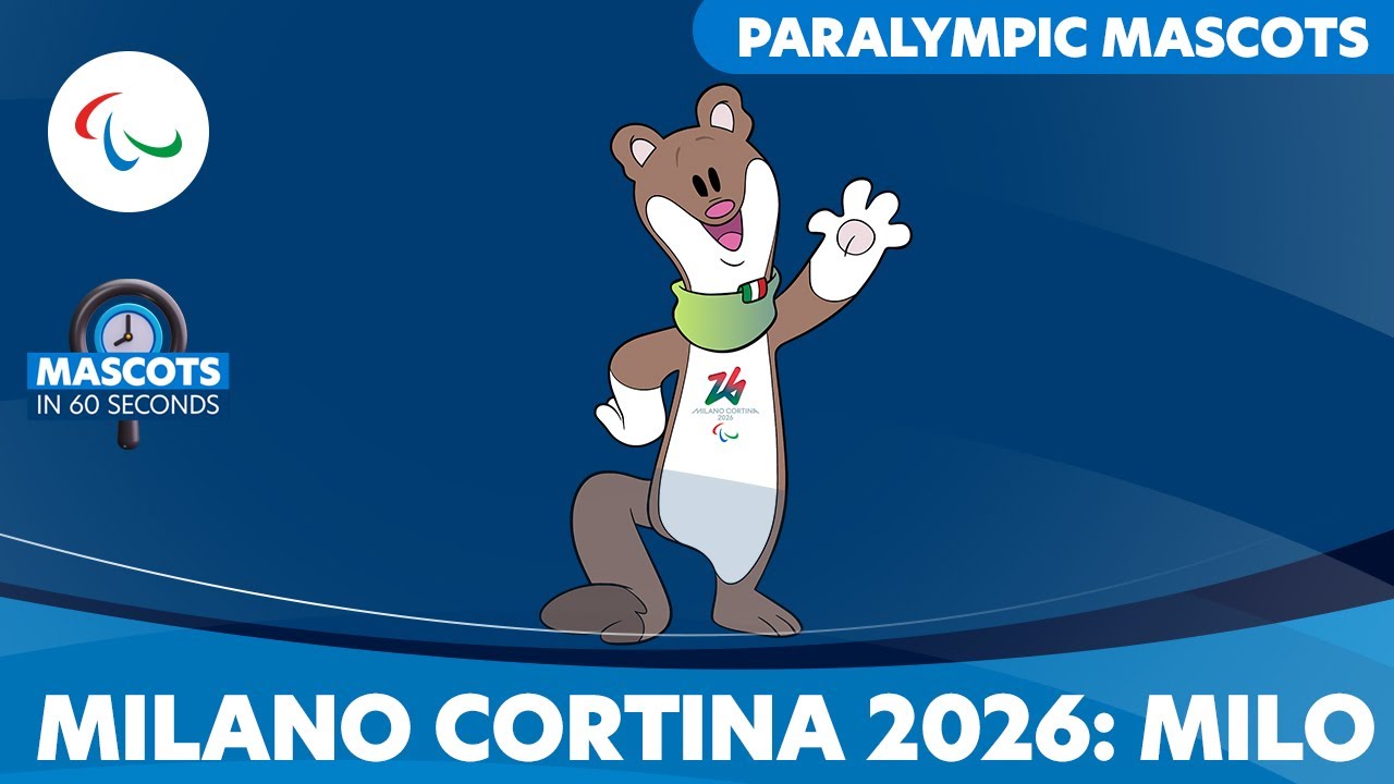 ⏱️⚡Мило за 60 секунд – талисманы Паралимпийских игр 2026 года в Милано-Кортине #MascotsIn60Seconds