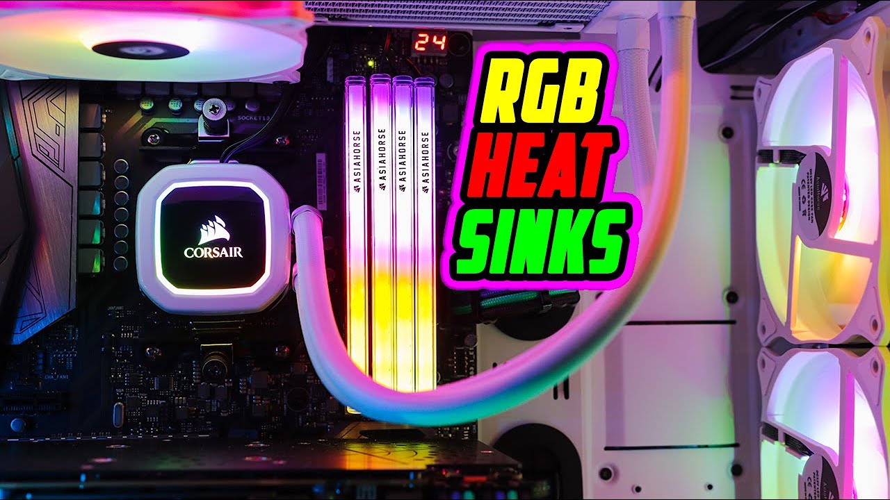 $19 RGB Heatsinks Asiahorse | Review, Install Guide & RGB Showcase
