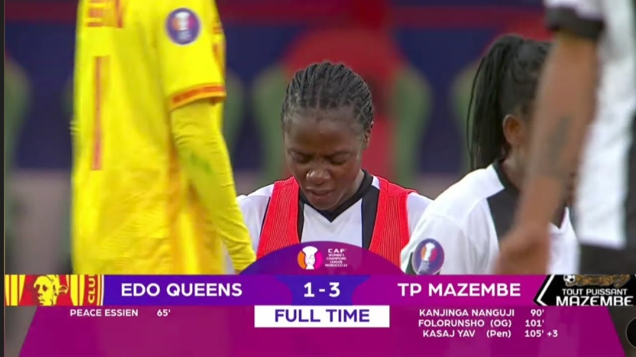 Edo Queens vs TP Mazembe [1-3] CAF Women's Champions League