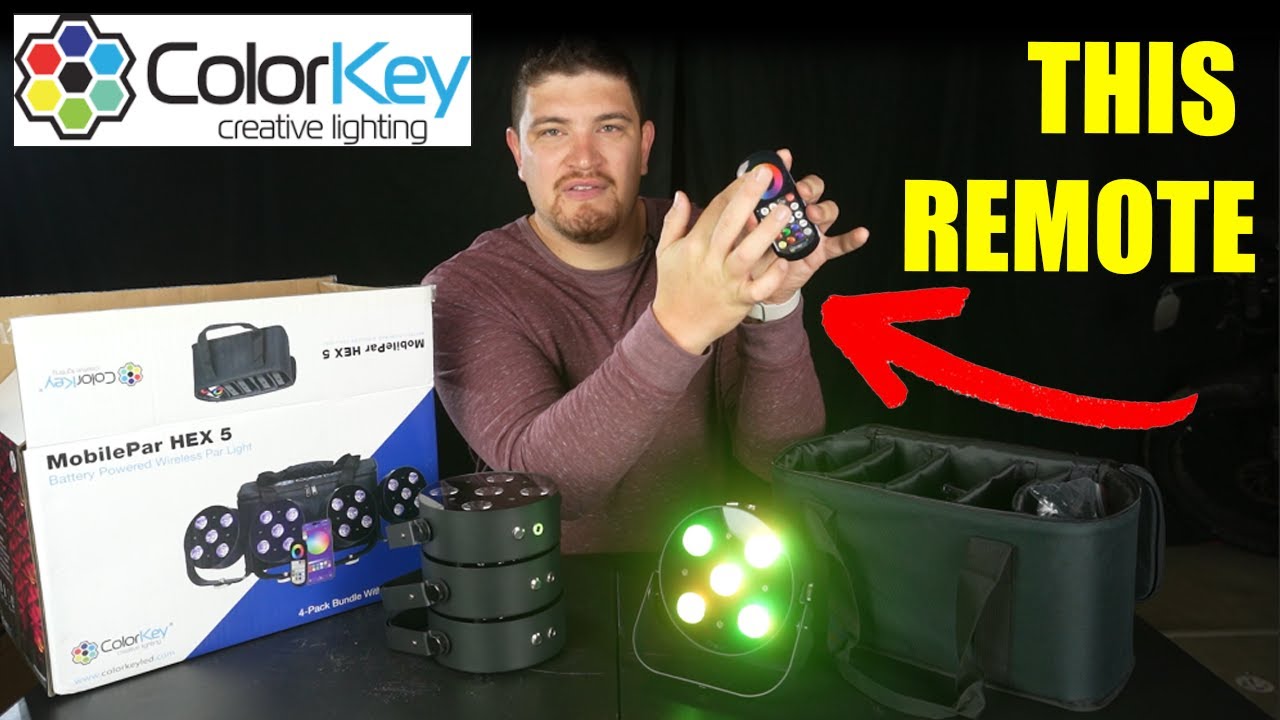 Встречайте новый ColorKey MobilePar HEX 5 — компактный, красочный и мощный!