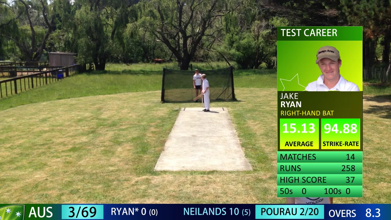 Backyard Ashes Morning Session