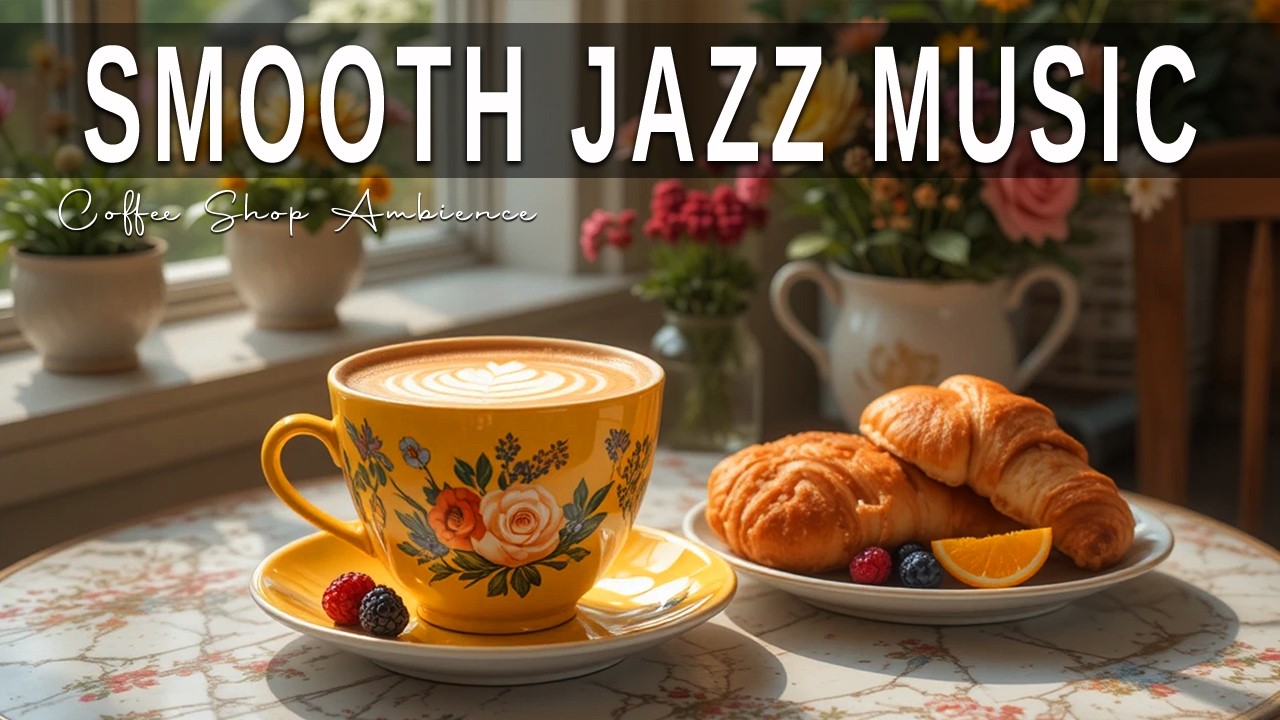 Smooth Jazz Music ☕ Bossa Nova instrumental for  Working, Studying and Stress Relief