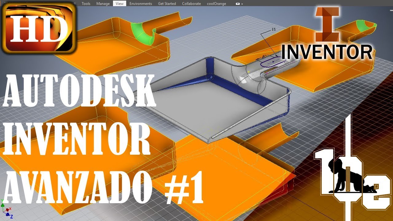 AUTODESK INVENTOR AVANZADO (APLICACIÓN DE LAS SUPERFICIES)