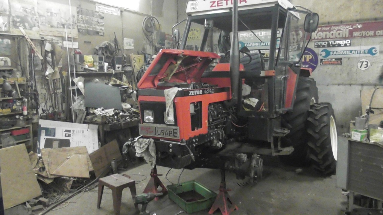Zetor 4340 sylkkyä irti ja muuta juttua
