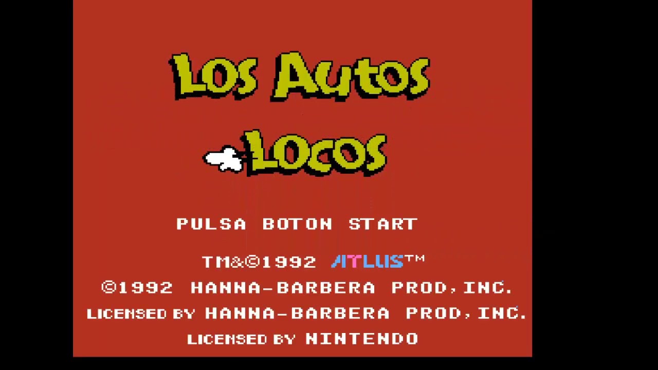 Wacky Races - All Bosses - Todos los jefes - (Nes /Famicom/Family Game)