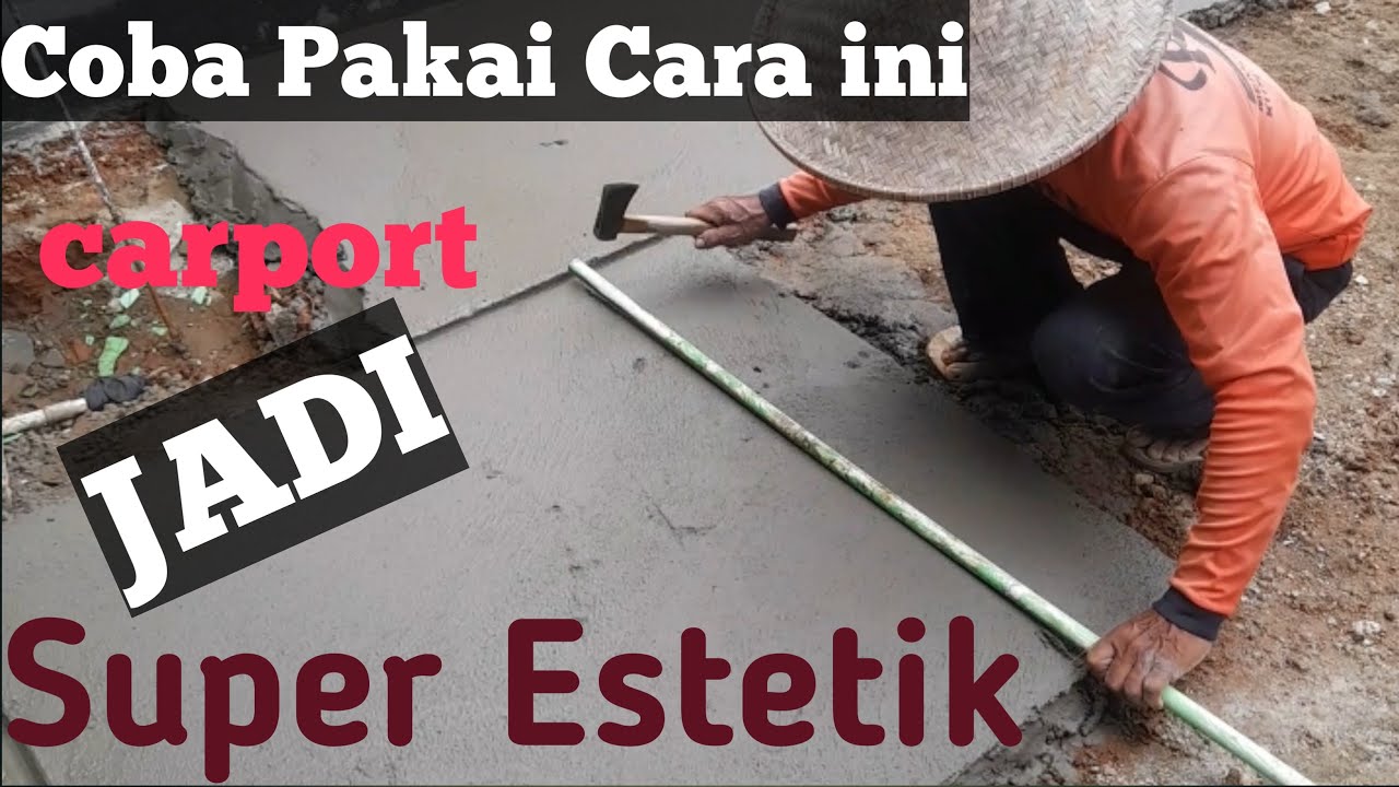 cara bikin carport super mudah | pemula pasti bisa