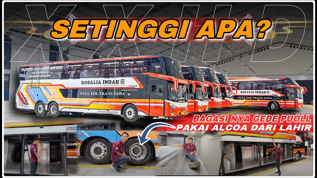 Review XXHD Produk Baru Karoseri Laksana! Rosalia Indah Langsung Borong! Sangat Cocok untuk AKAP
