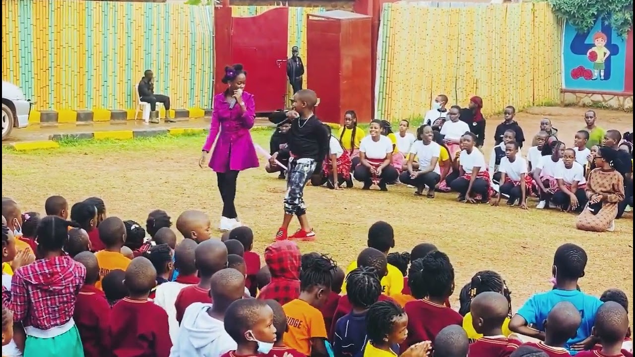 Triple S Performing at Kampala Preparatory School