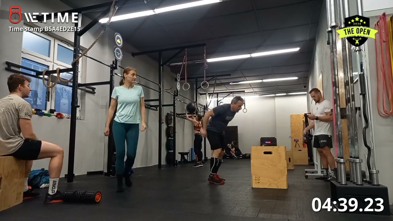 Miroslav Petričák Crossfit Open 26.1