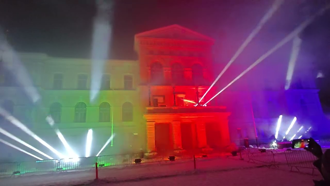 Uuden vuoden valo show Vaasa 30.12.25