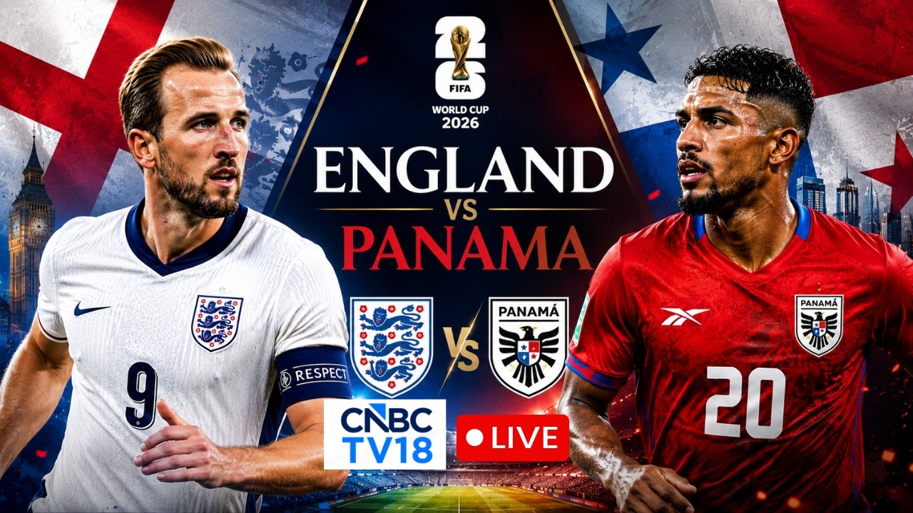 🔴FIFA World Cup 2026 LIVE: England vs Panama | Kane, Bellingham | ENG vs PAN | Football WC |  N18G