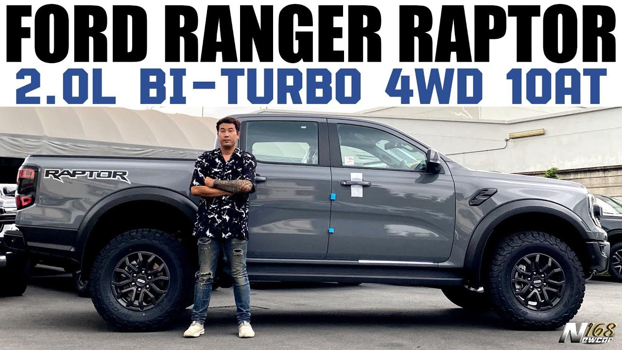 RAPTOR 2.0L ดีเซล 2023 ส่วนต่างแสนห้า เมื่อเทียบกับ RAPTOR เบนซิน V6 !!