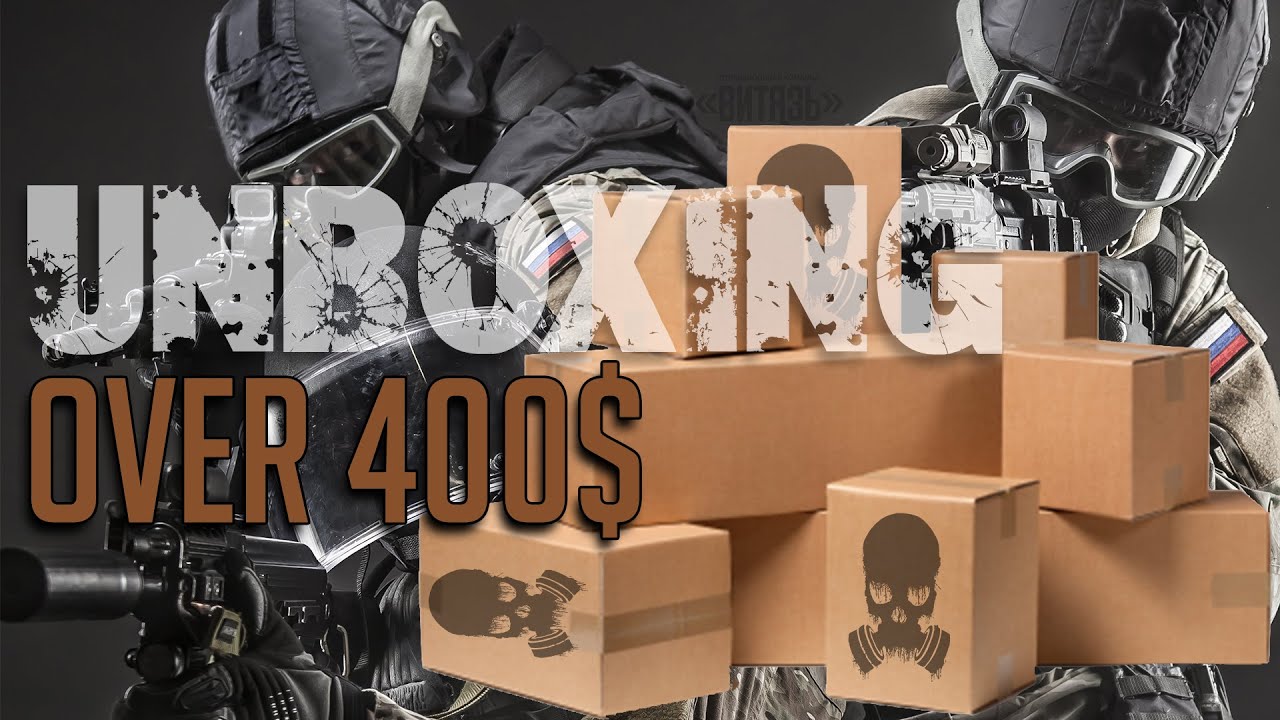 Airsoft UNBOXING over 400$ · STRM Airsoft España