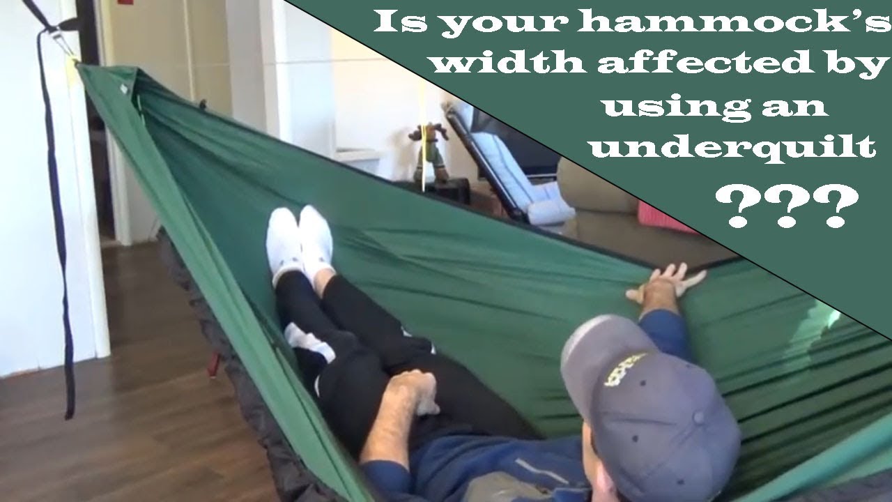 Comparing Wide Hammocks with underquilts and pads