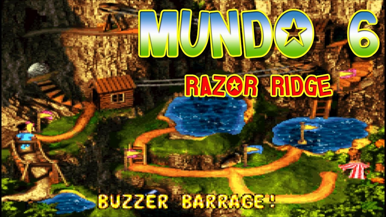 Donkey Kong Country 3 - todos os Bonus , DK´s e Banana-birds(Mundo 6)