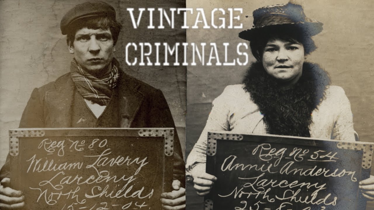 Criminal Faces of the Past (Vintage Mugshots Documentary)