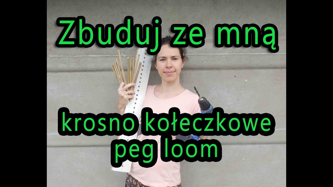 Krosno kołeczkowe - peg loom - Mój Miły Czas