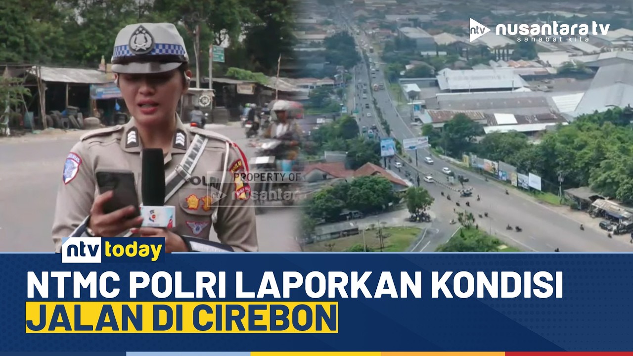 Arus Mudik di Cirebon Memuncak, Laporan Langsung NTMC Polri | NTV TODAY