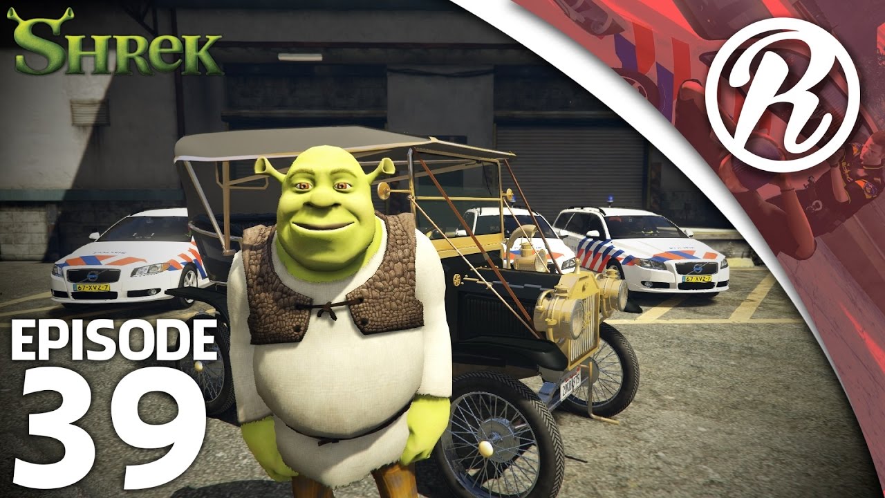 [GTA5] NEDERLANDSE POLITIE VS SHREK!! - Royalistiq | Politie en boefje #39