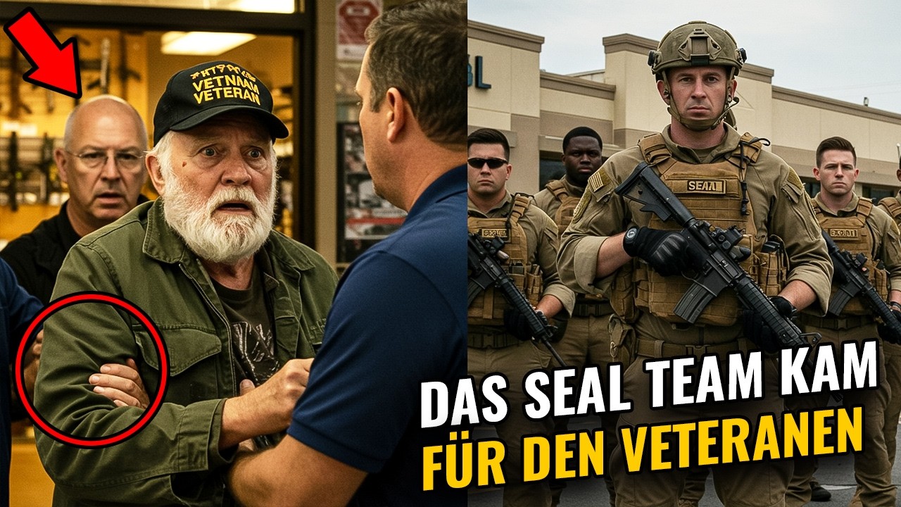 Veteran Aus Dem Waffengeschäft Geworfen — Eine Stunde Später Kam Das Ganze SEAL-Team