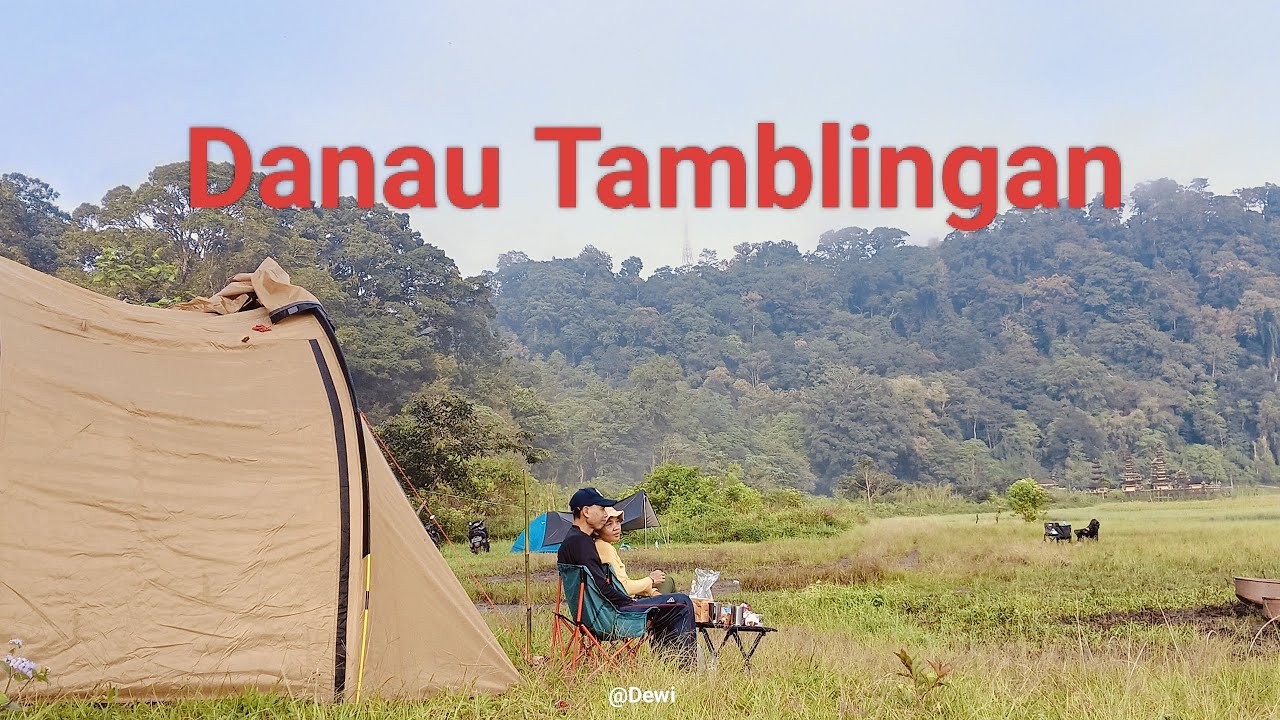 Camping di tepi danau terindah di Bali, Danau Tamblingan | @AlamLila8 