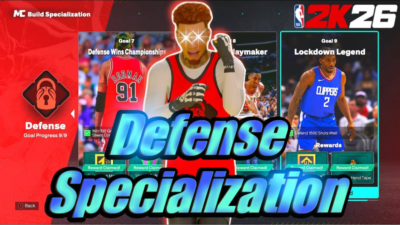 HOW TO FINISH THE DEFENSE SPECIALIZATION FAST IN NBA 2K26! (STEP-BY-STEP GUIDE)