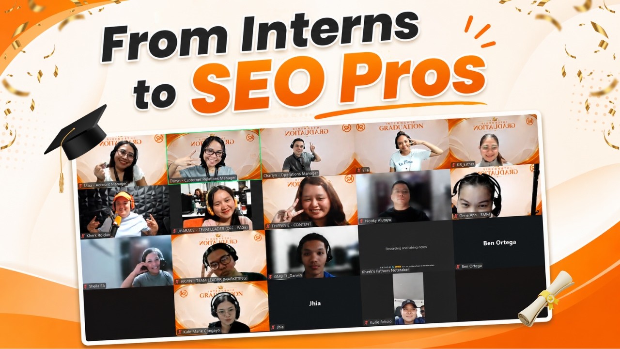 Behind the Scenes of Our SEO Intern Graduation