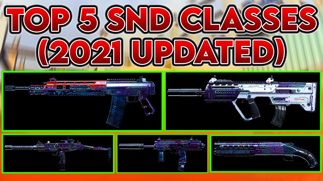 BEST SnD Class Setups (UPDATED) In Modern Warfare - TOP 5 BEST Class Setups For Search And Destroy