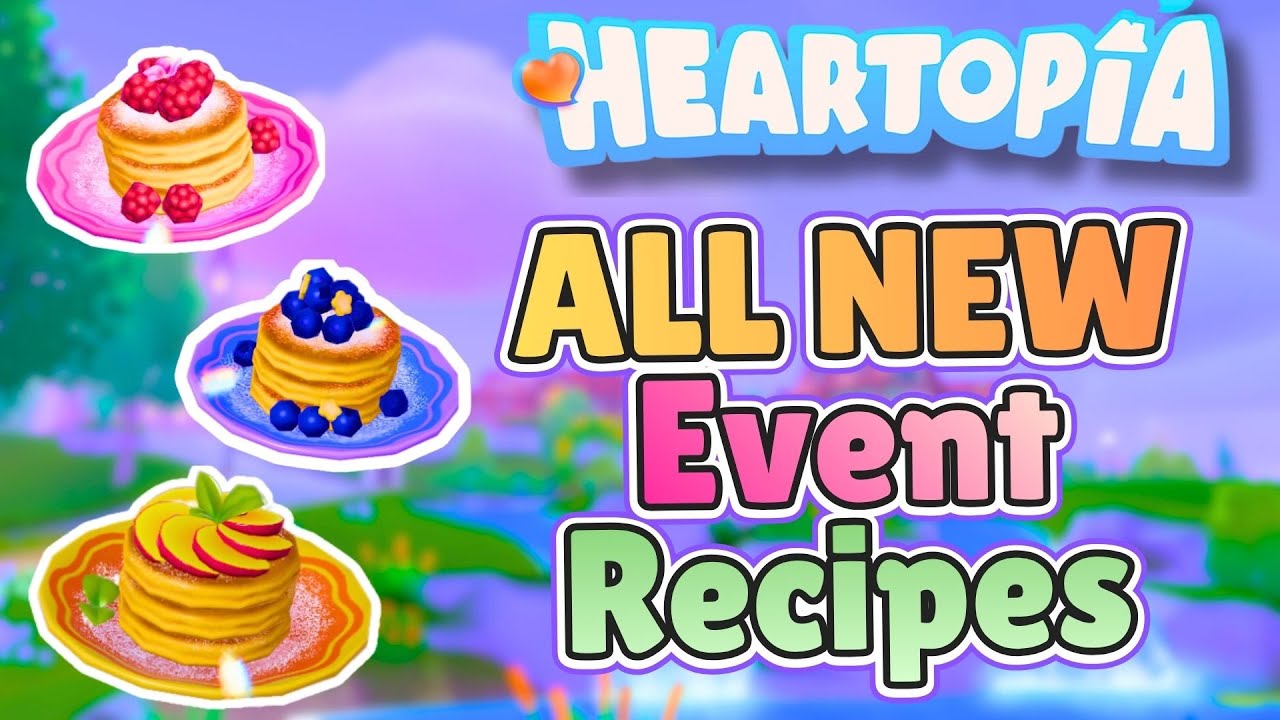 All New Cooking Recipes For The Winter Frost Event In Heartopia