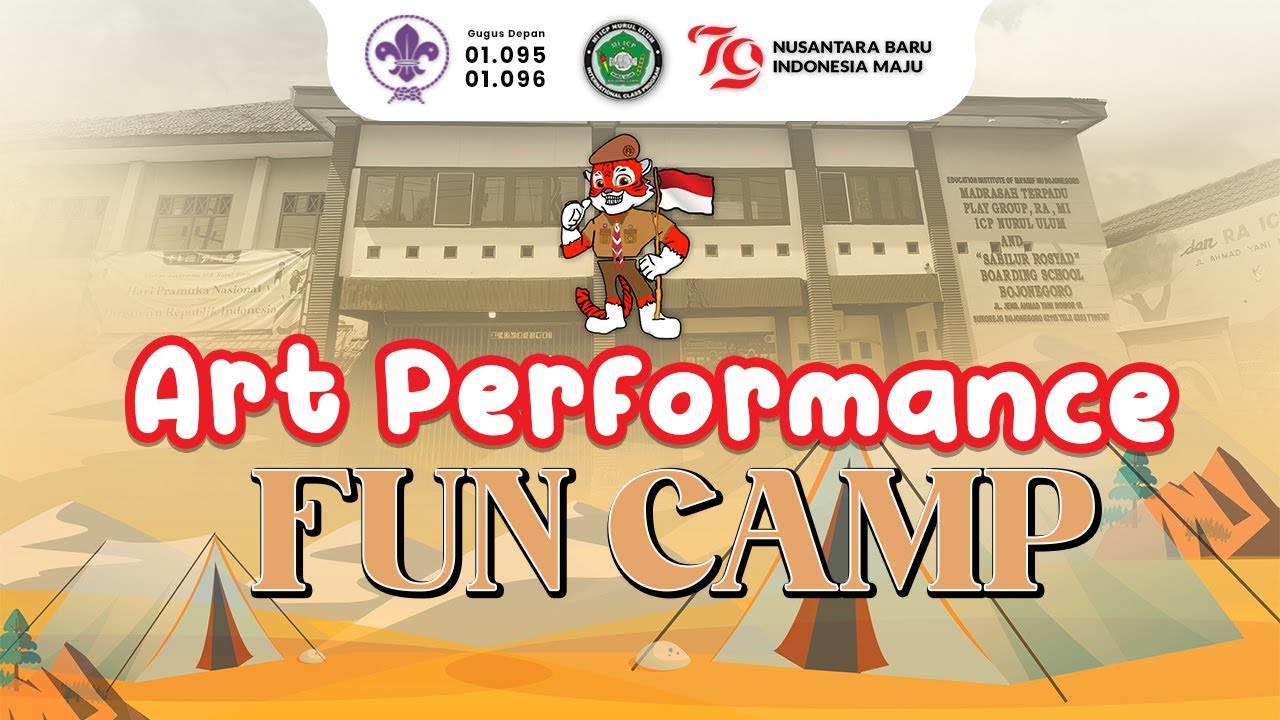 Live 🔴 Art Perfomance Fun Camp 2024 of MI ICP Nurul ulum
