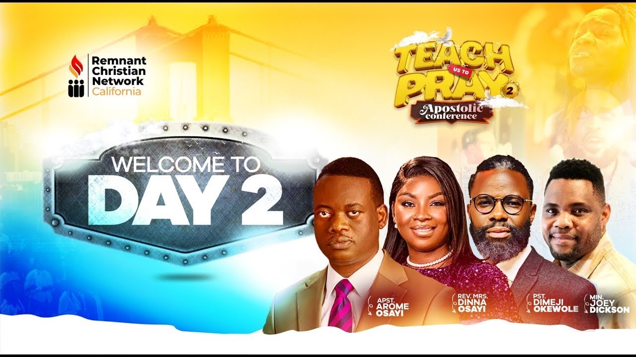 DAY 2 || TEACH US TO PRAY CONFERENCE (2) || RCN CALIFORNIA || APOSTLE AROME OSAYI || 1/3/26