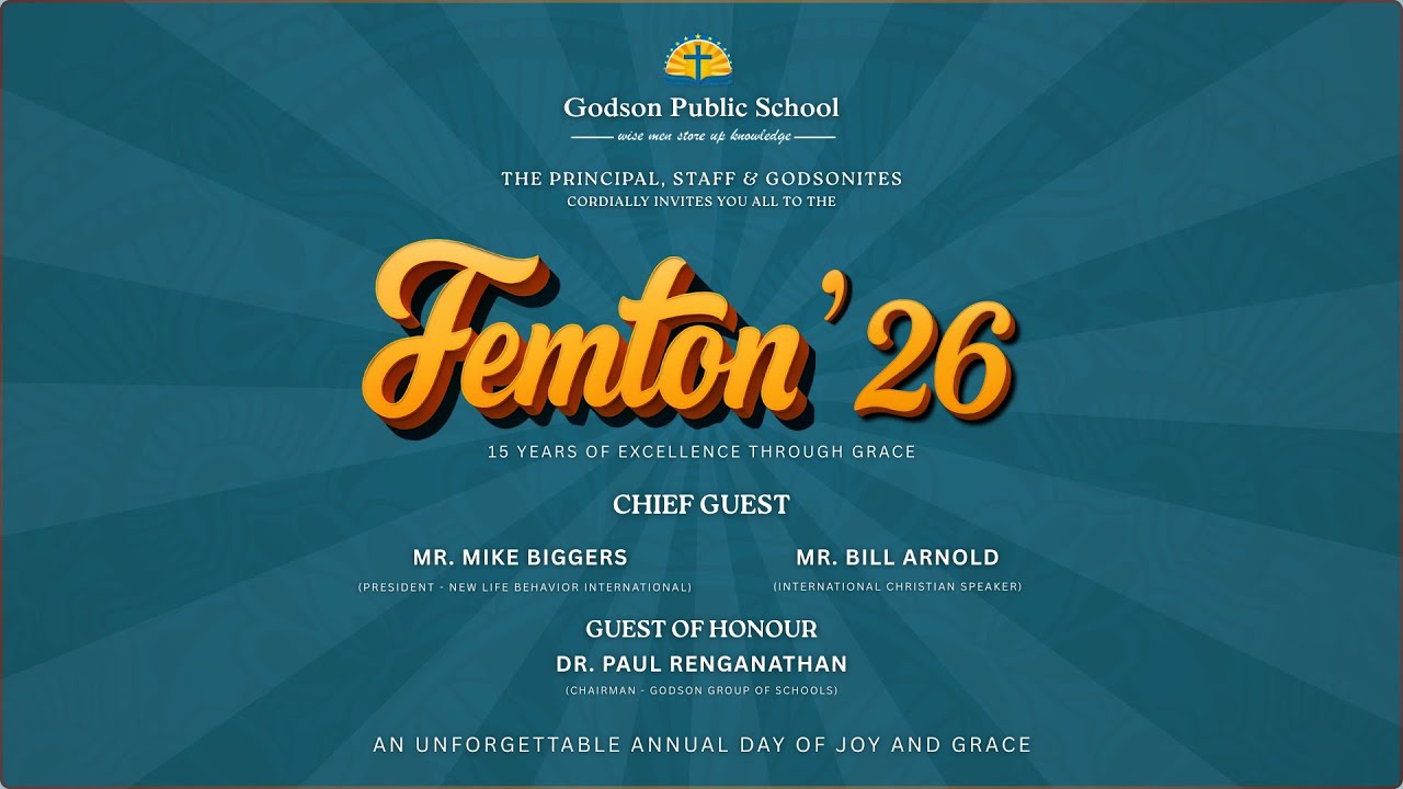 FEMTON'26 | ANNUAL DAY 2026 | GODSON PUBLIC SCHOOL CBSE